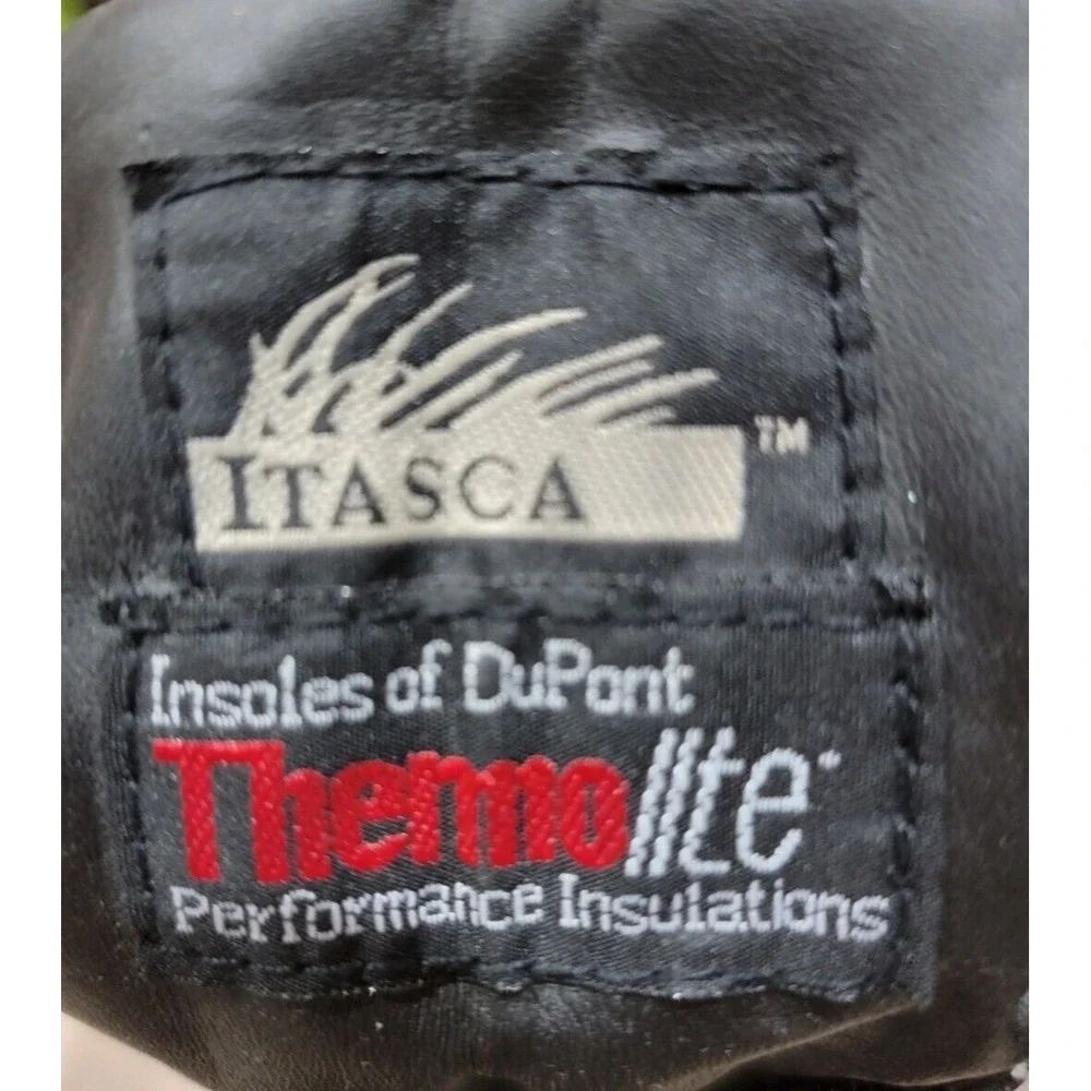 Itasca Tahoe Women's Black Thermolite Waterproof Winter Snow Rain Boots‎ Size 9